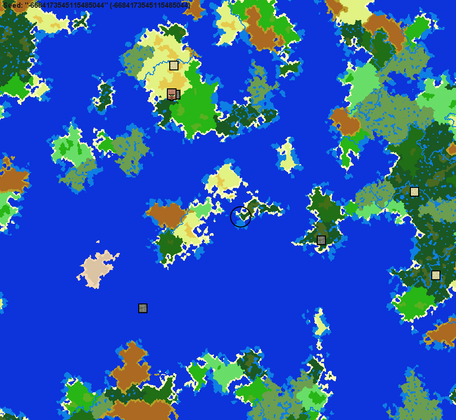 Minecraft Island Seeds Also Small Continents Simple Solutions